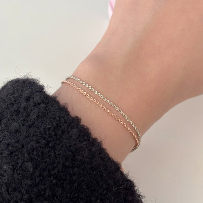 Two Row Chain Bracelet