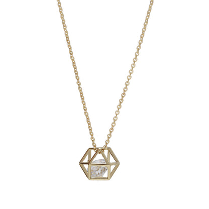 Framed Charm Necklcae