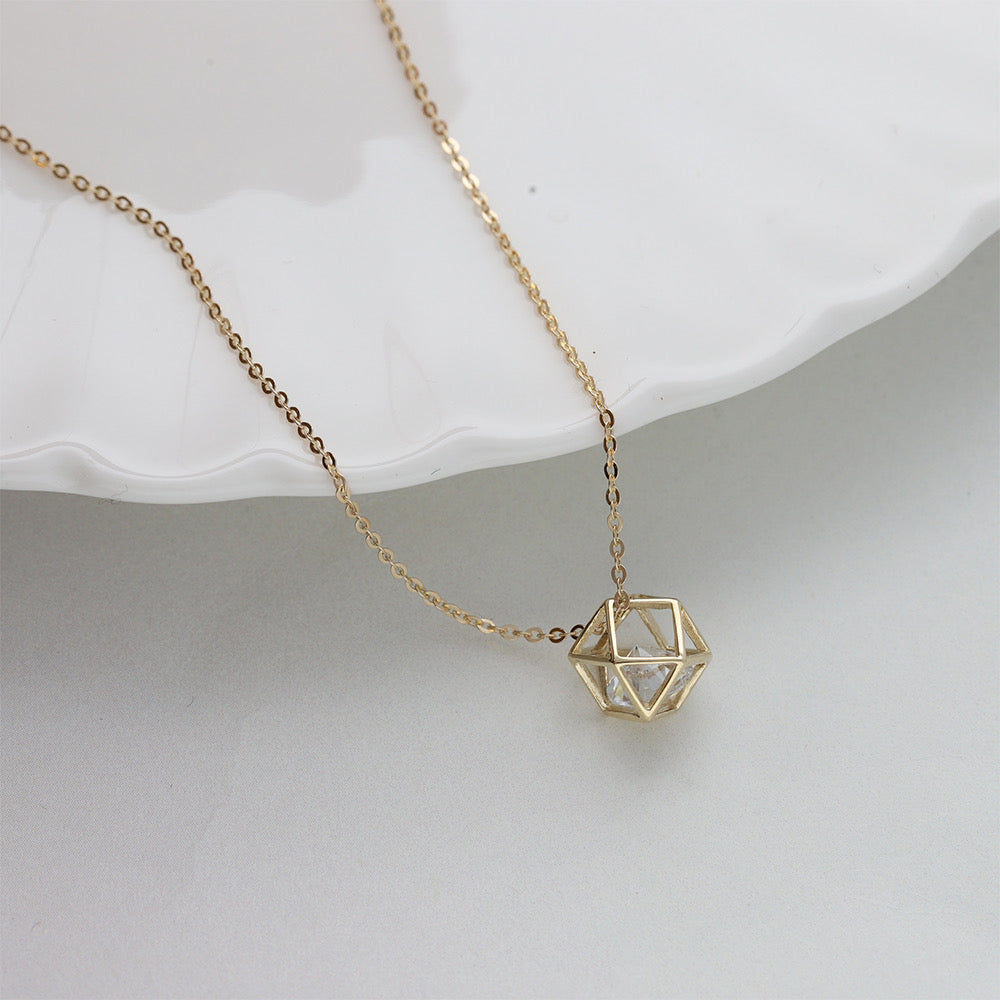 Framed Charm Necklcae
