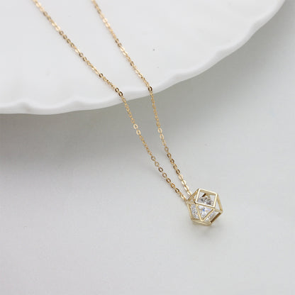 Framed Charm Necklcae