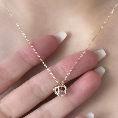 Framed Charm Necklcae