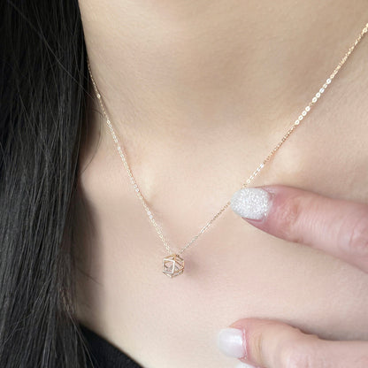 Framed Charm Necklcae