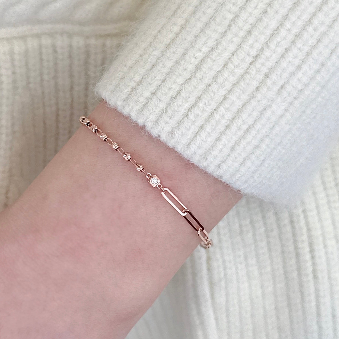Beaded Chain Bracelet