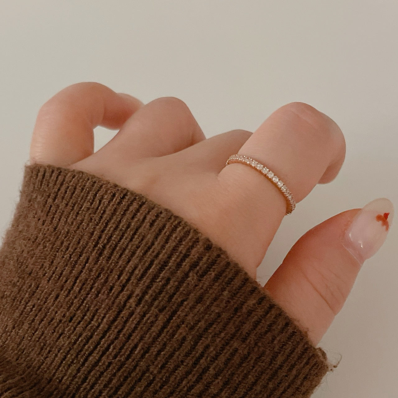 Heart Dangle Ring