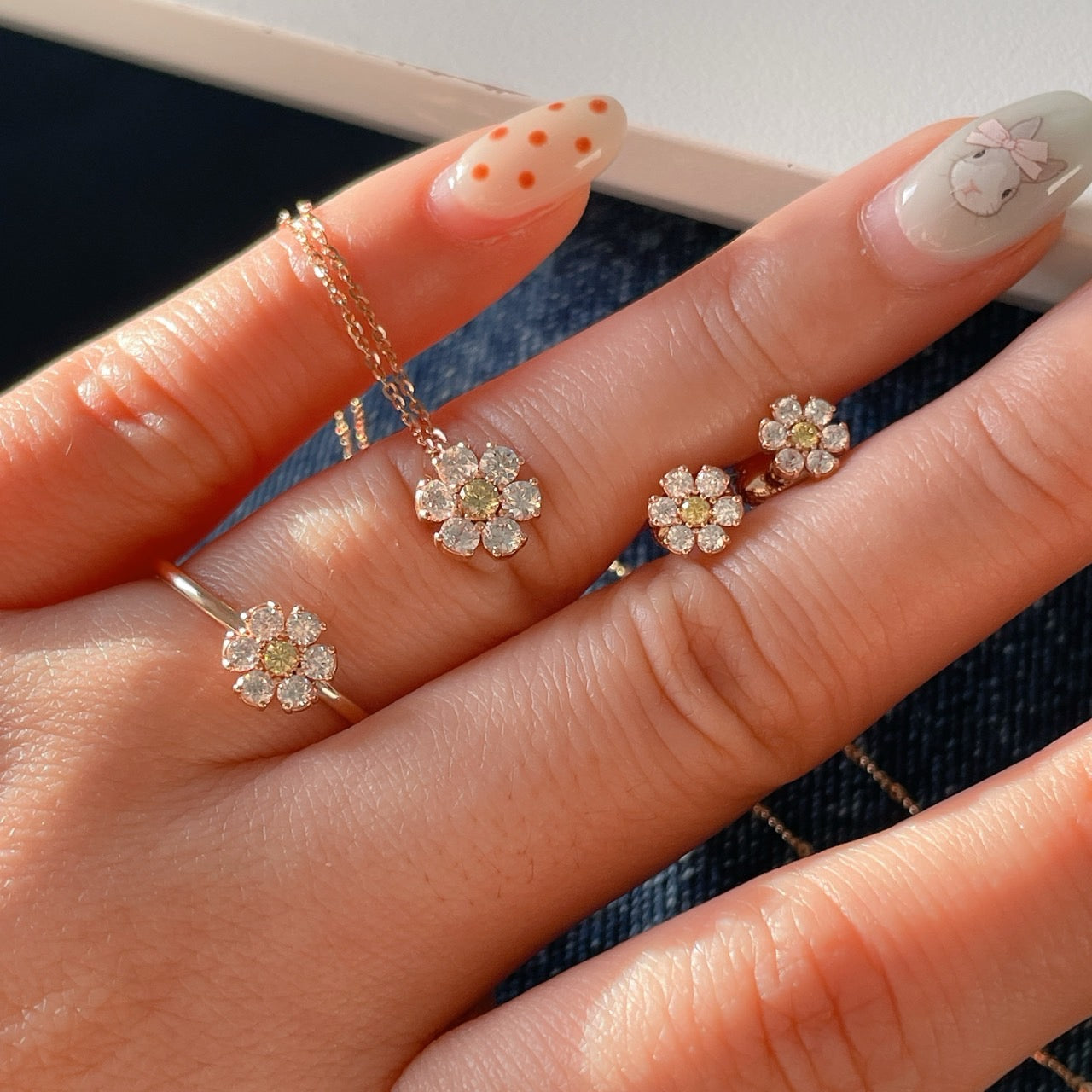 Flower Stud Earrings