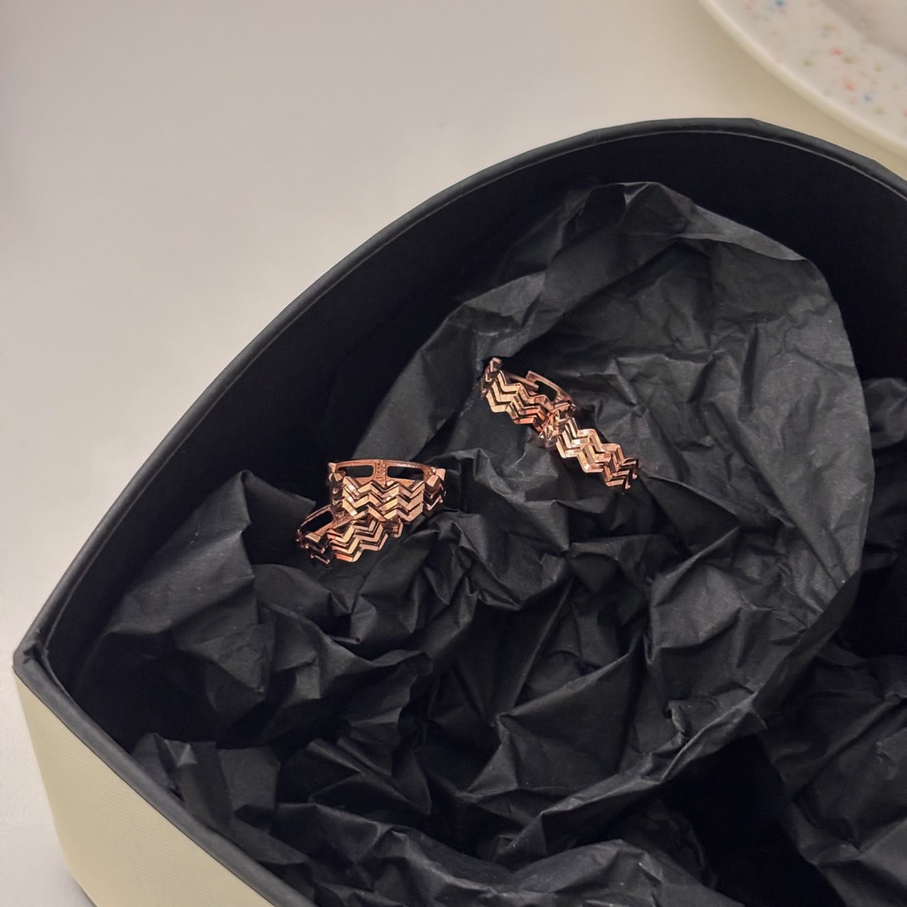 Zigzag Hoop Earrings