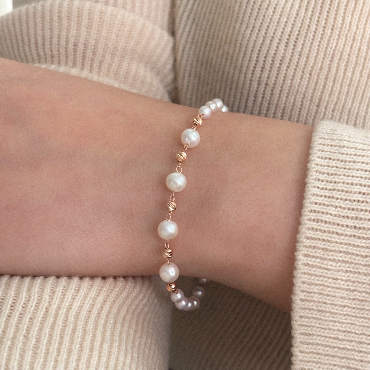Pearl Station Bracelet