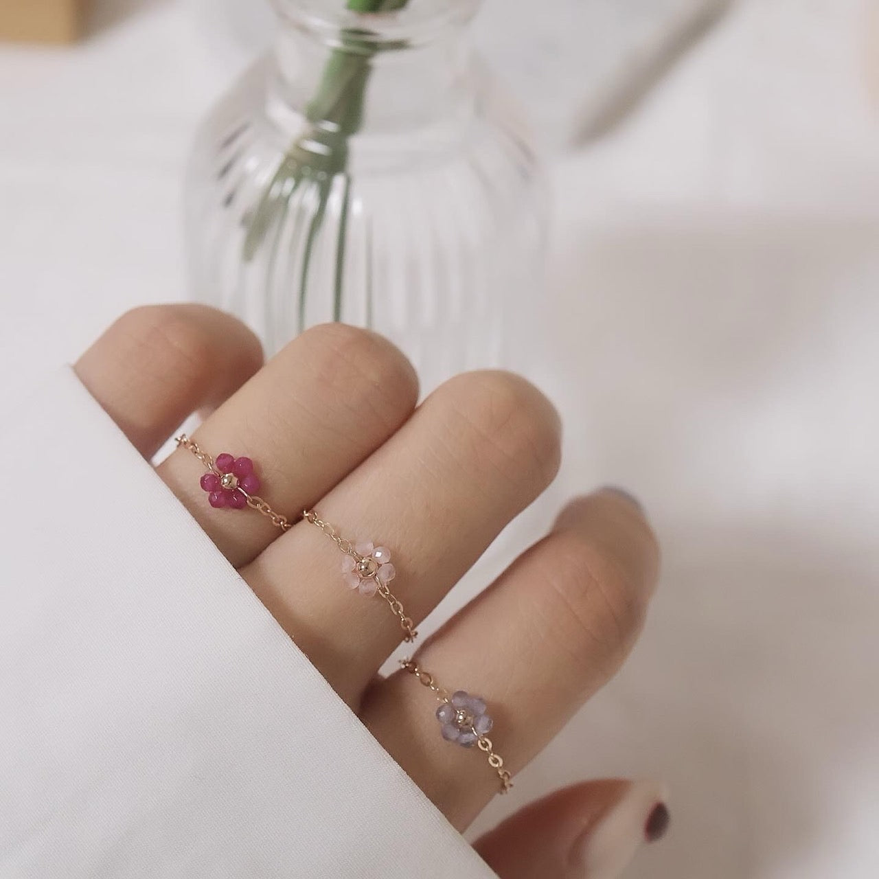 Flower Chain Ring