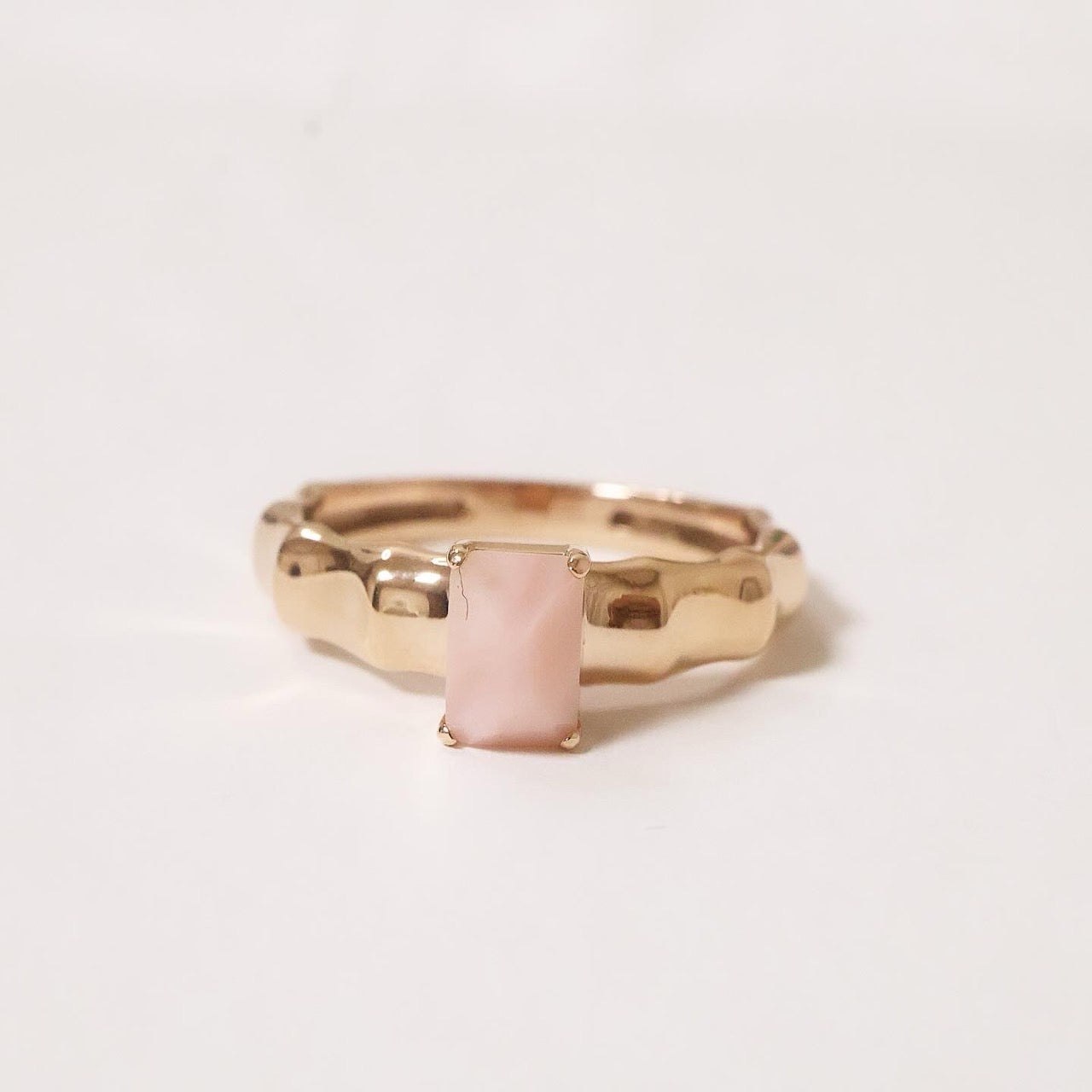 Pink Opal Ring