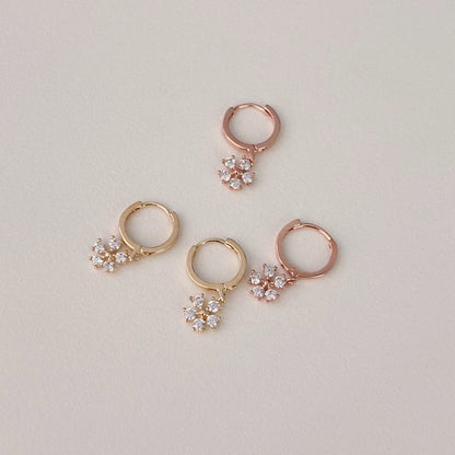 Flower Dangle Earrings