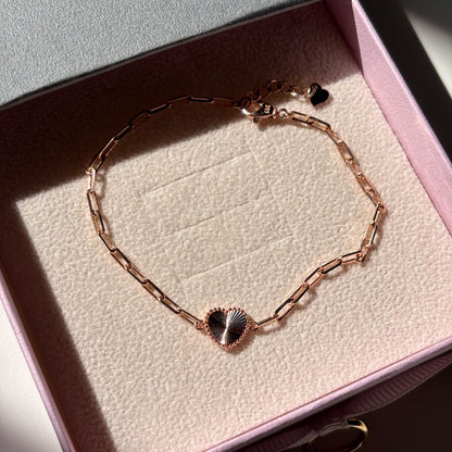 Heart Chain Bracelet