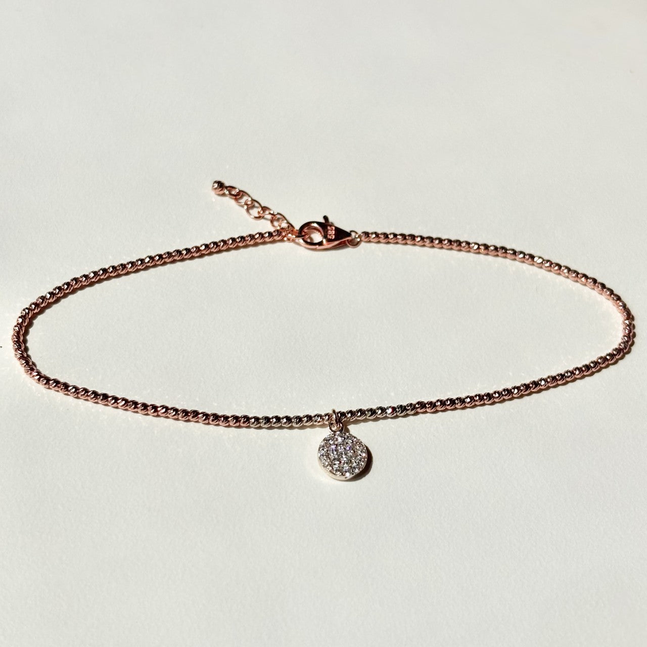 Disc Beaded Bracelet