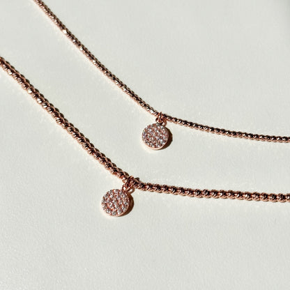 Disc Beaded Bracelet
