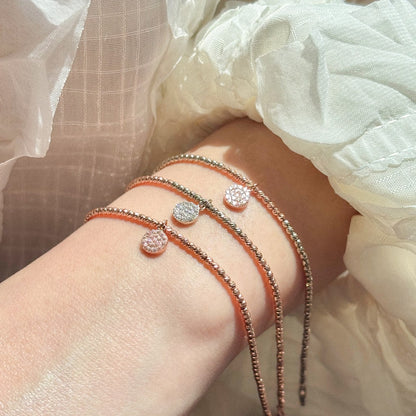 Disc Beaded Bracelet