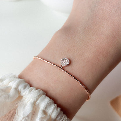 Disc Beaded Bracelet