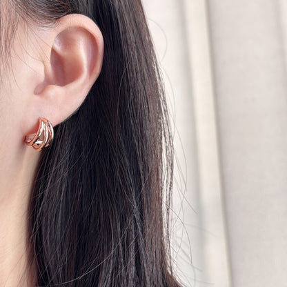 Triple Hoop Earrings