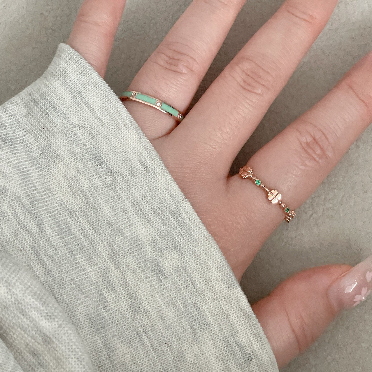 Clover Ring