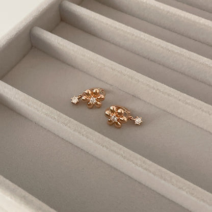 Flower Dangle Earrings