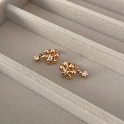 Flower Dangle Earrings