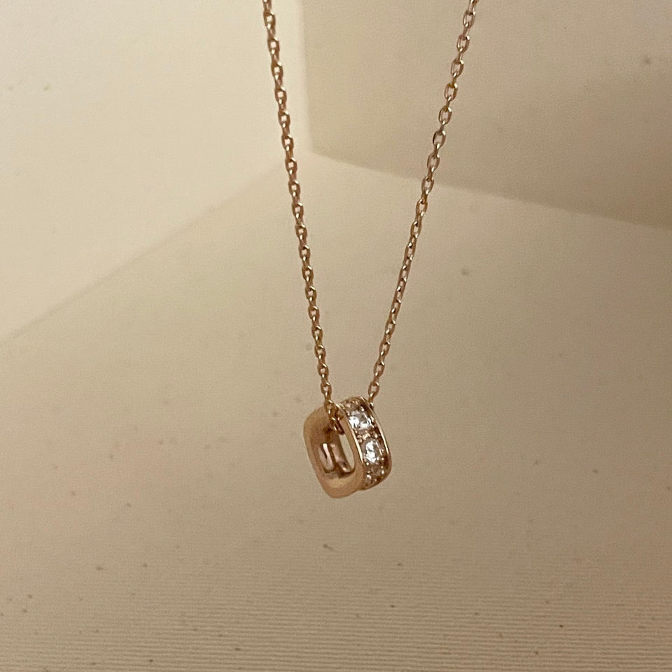 Cushion Square Necklace