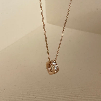 Cushion Square Necklace