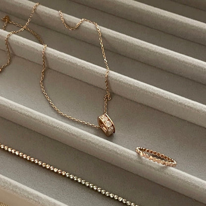 Cushion Square Necklace