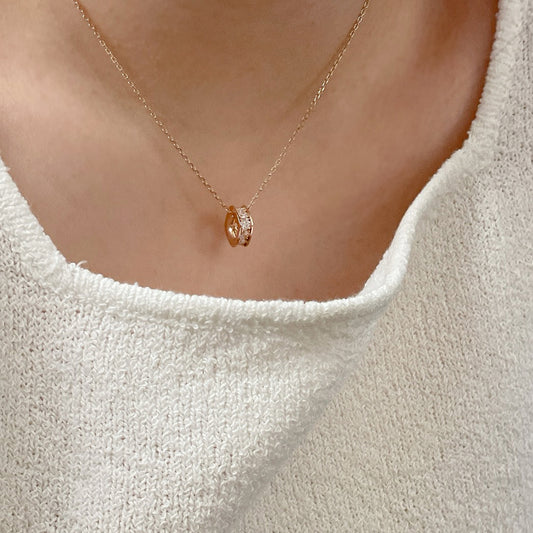 Cushion Square Necklace