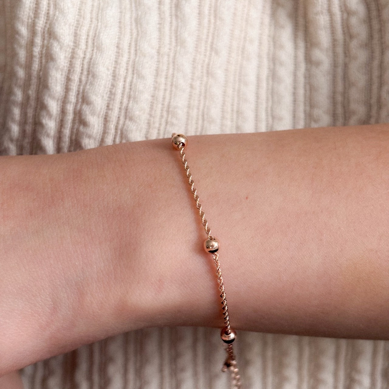 Rope Ball Bracelet