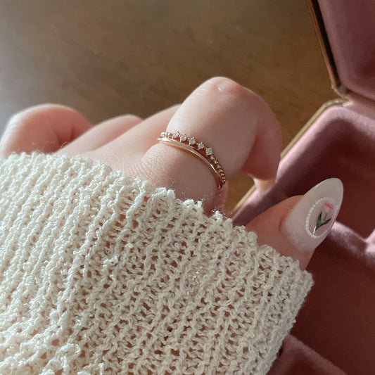 Double Row Ring