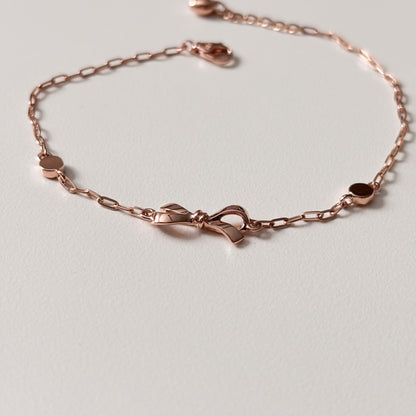 Bow Chain Bracelet