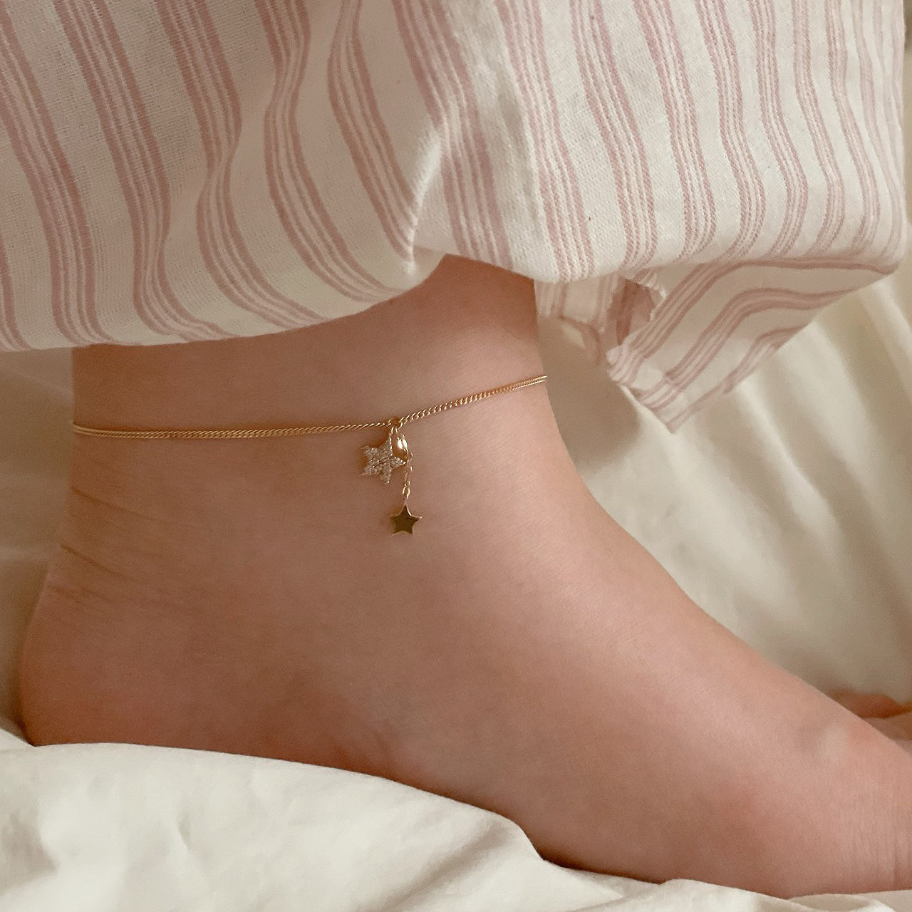 Star Charm Anklet