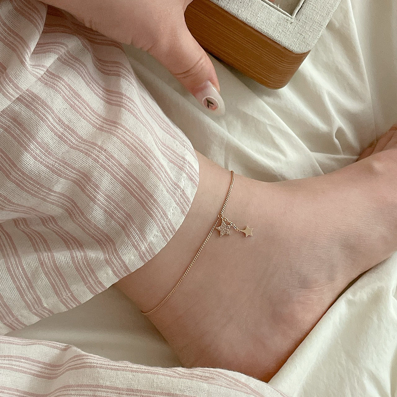 Star Charm Anklet