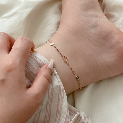 Heart Station Anklet