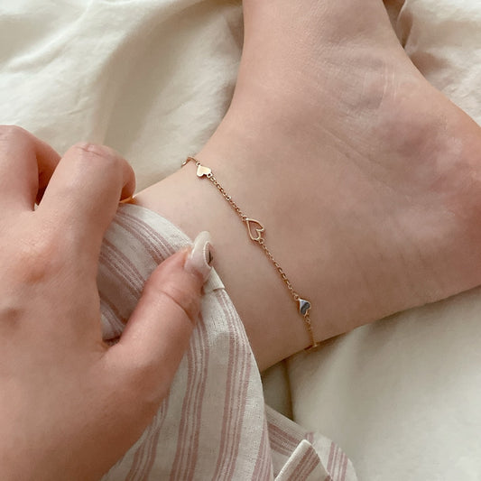 Heart Station Anklet