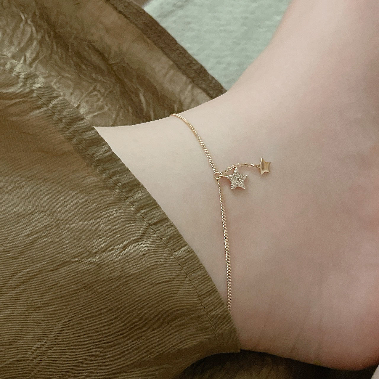 Star Charm Anklet
