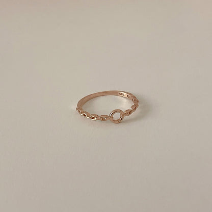 Open Circle Ring