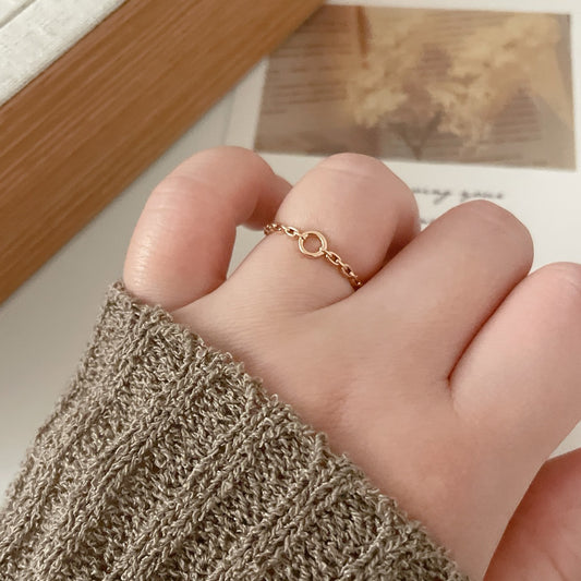 Open Circle Ring