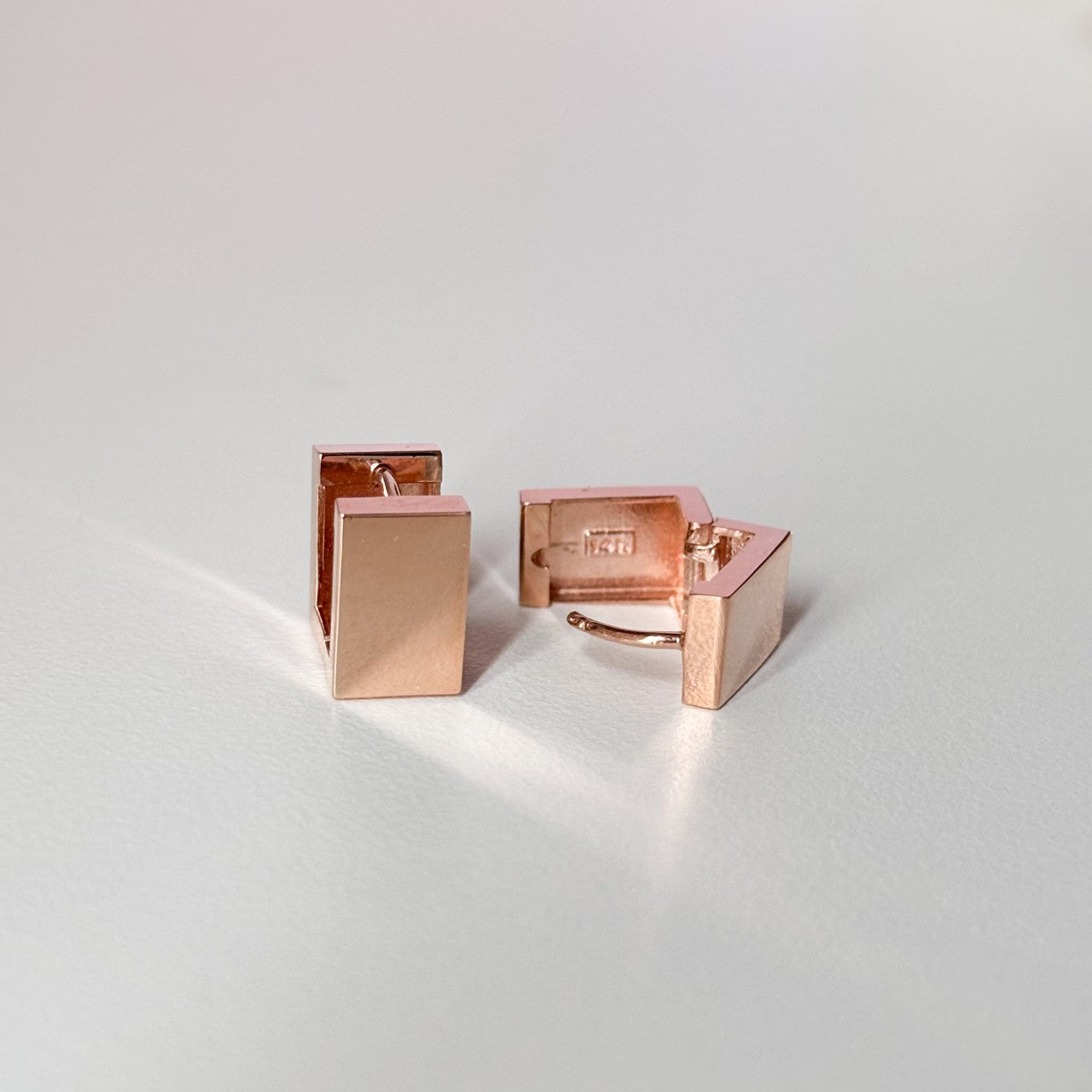 Rectangle Hoop Earrings