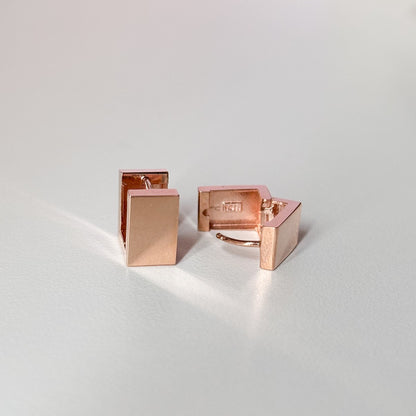 Rectangle Hoop Earrings