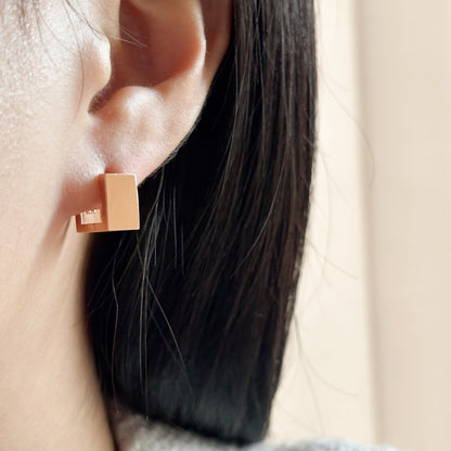 Rectangle Hoop Earrings