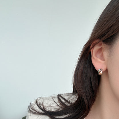 Curved Hoop Earrings