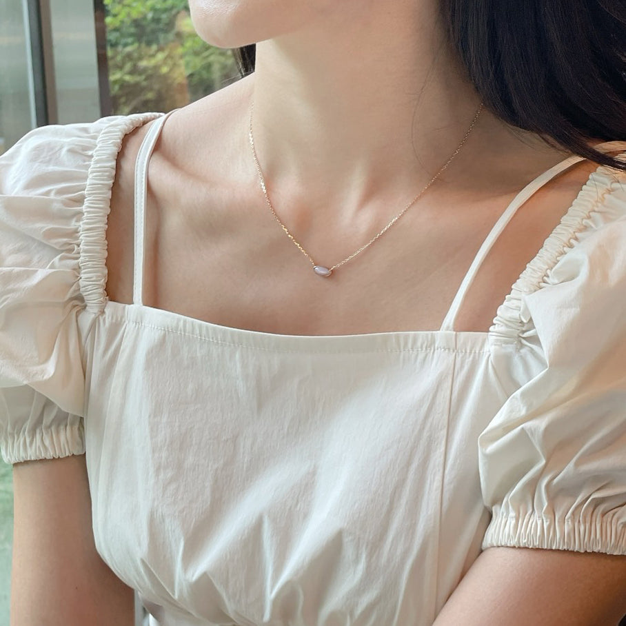 Pink Mother of Pearl Necklace