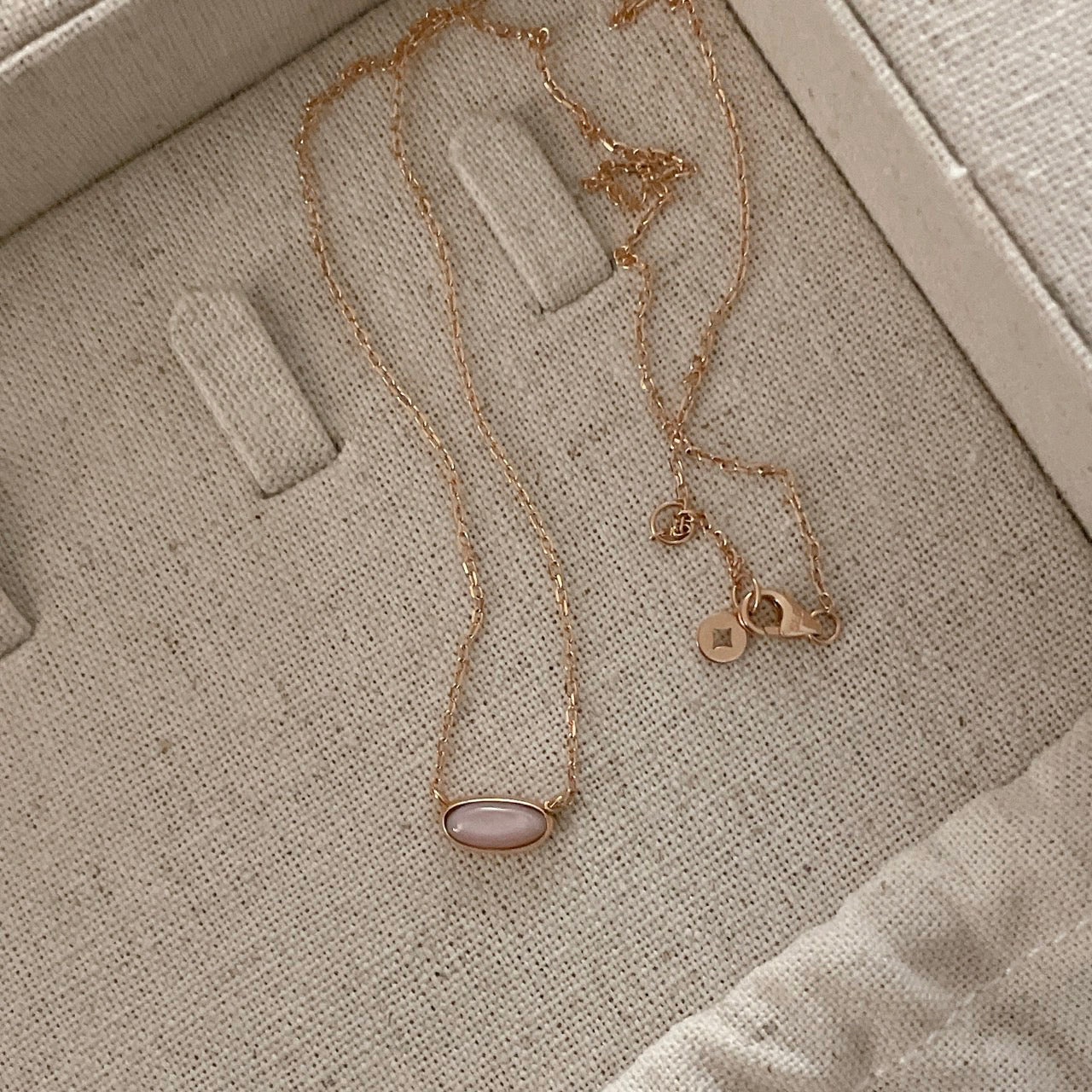 Pink Mother of Pearl Necklace