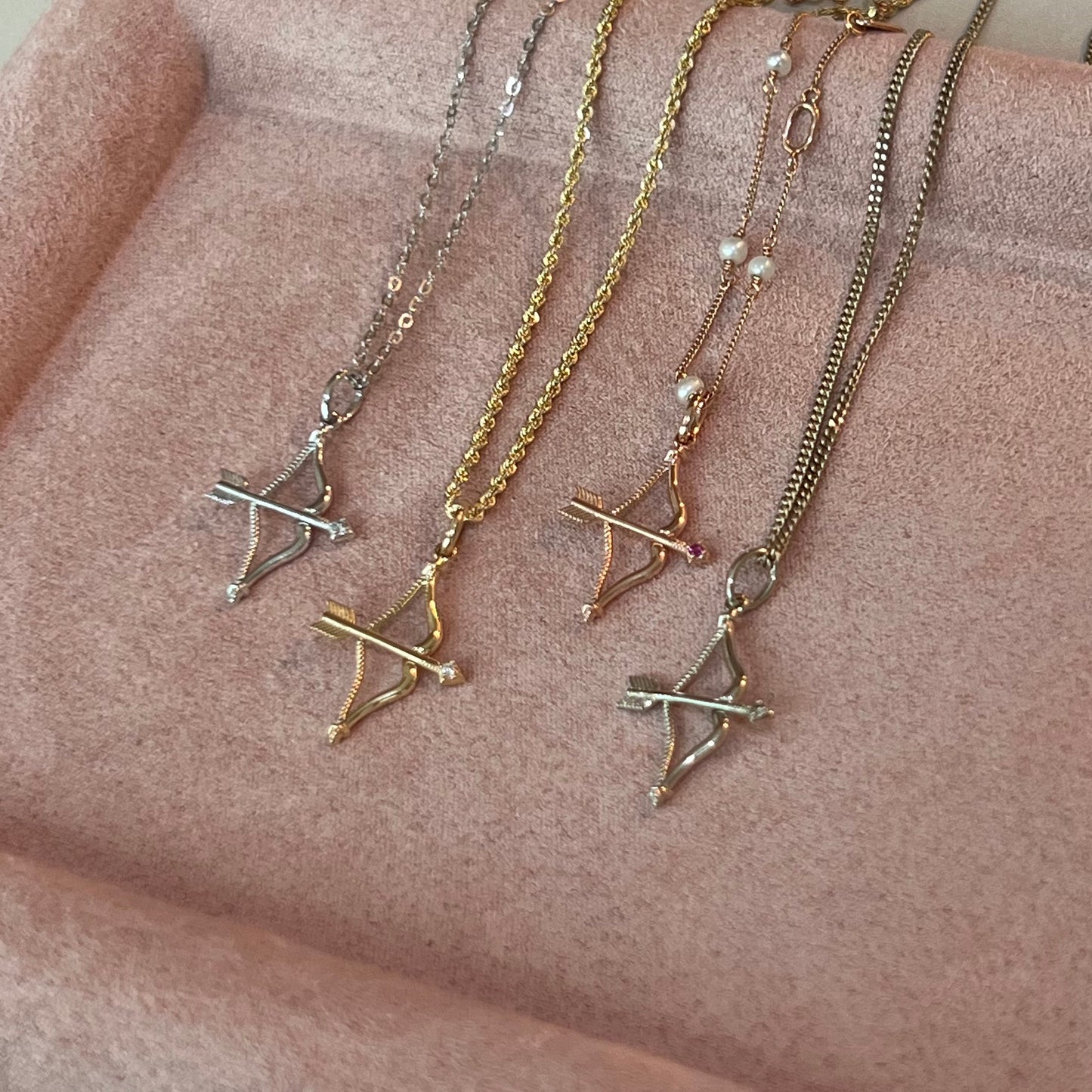 Bow and Arrow Pendant