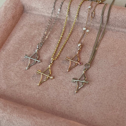 Bow and Arrow Pendant