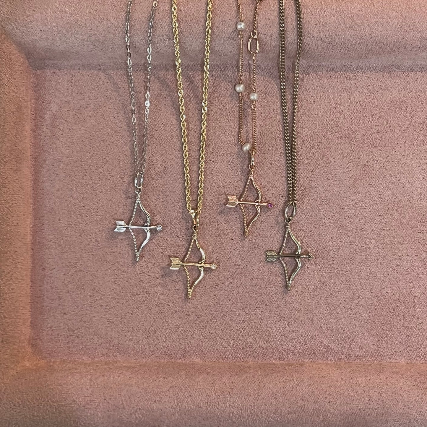 Bow and Arrow Pendant