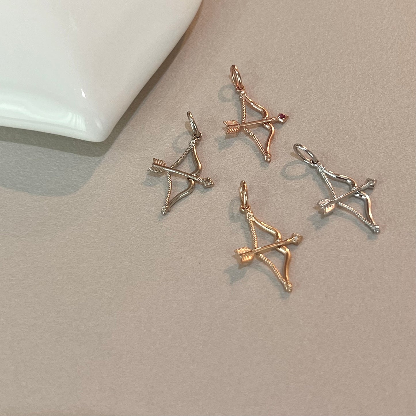 Bow and Arrow Pendant