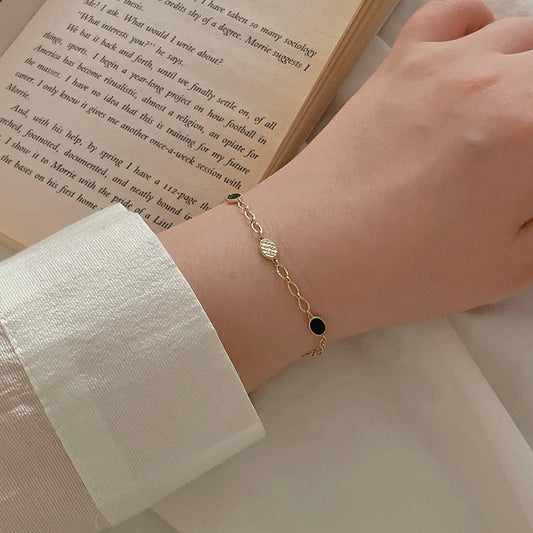 Onyx Chain Bracelet