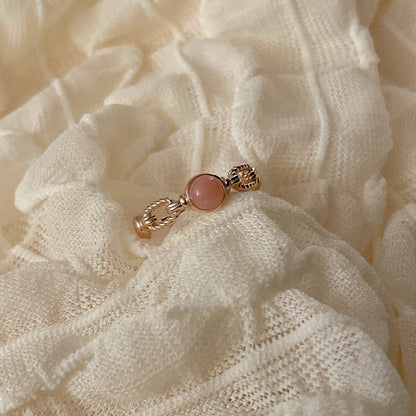 Pink Opal Ring