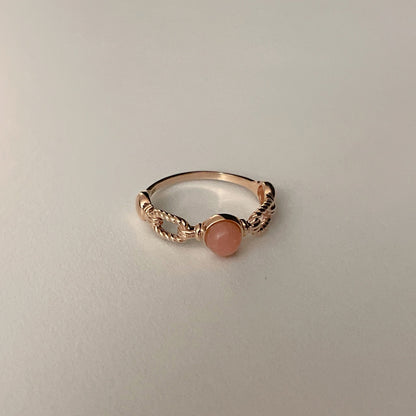 Pink Opal Ring